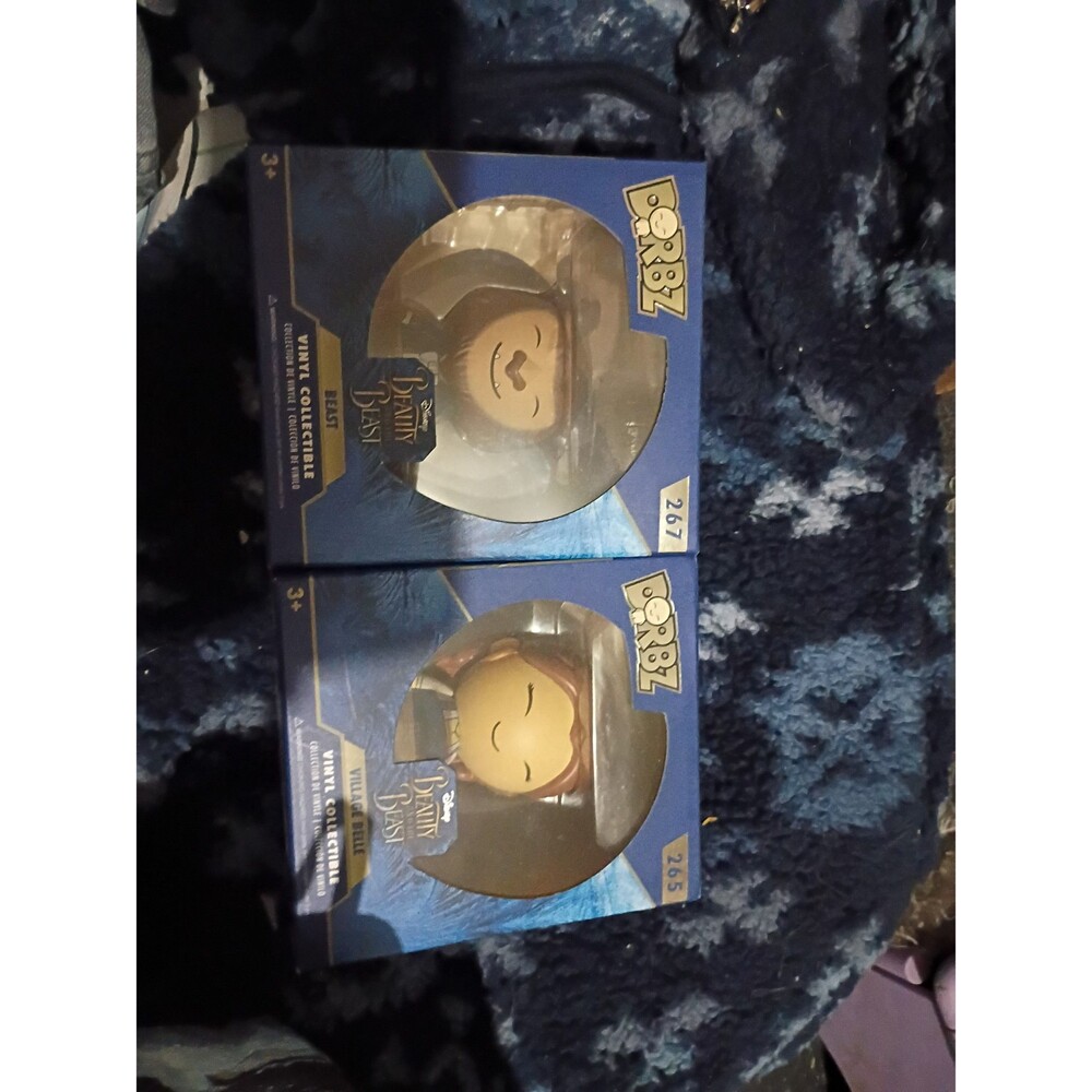 Funko Pop! Disney Beauty and the Beast Vinyl Collectible Figures Dorbz bundle-e1